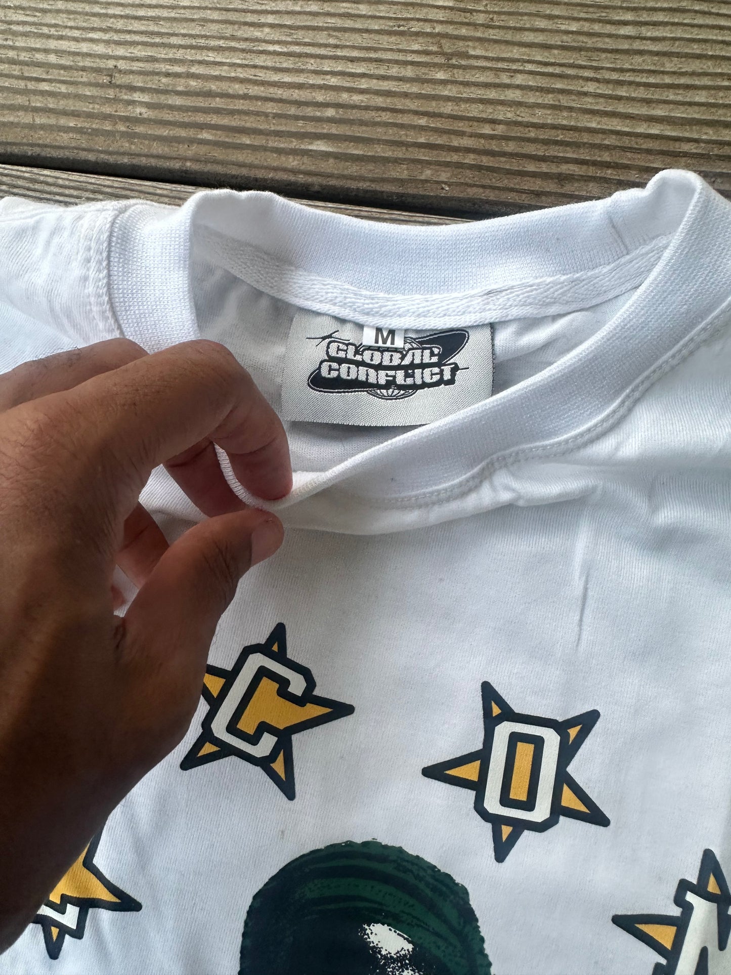 GLOBAL CONFLICT INSPIRE THE YOUTH T SHIRT 👶🏾